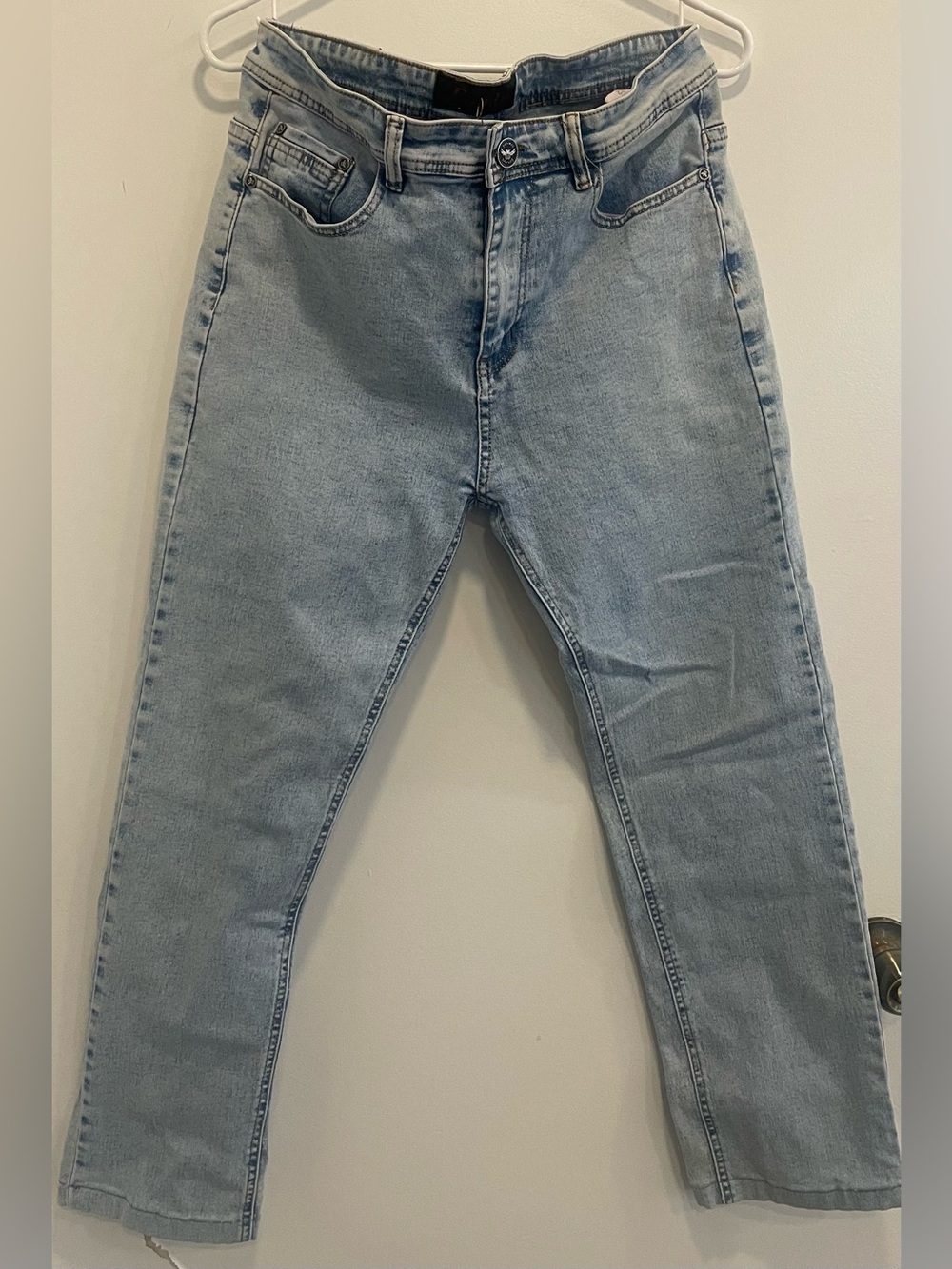 Light Wash Blue Women’s Jeans Classic High-Rise size 32 Streetwear Casual